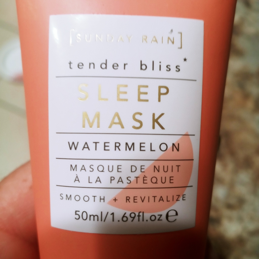 Sunday rain sleep mask